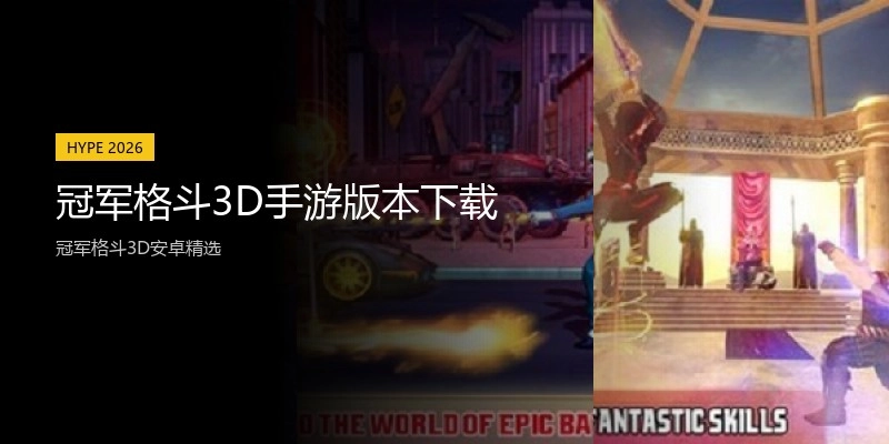 冠军格斗3D手游版本下载