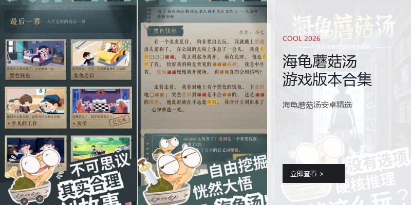 海龟蘑菇汤游戏版本合集