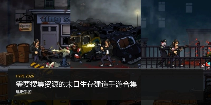 需要搜集资源的末日生存建造手游合集