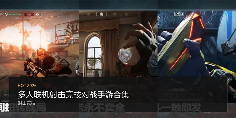 多人联机射击竞技对战手游合集