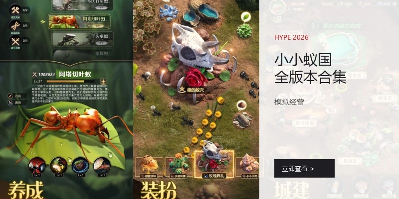 小小蚁国全版本合集