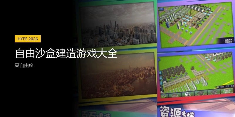 自由沙盒建造游戏大全