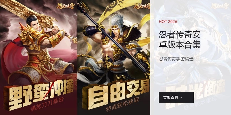 忍者传奇安卓版本合集