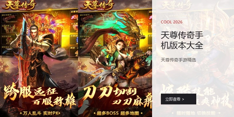 天尊传奇手机版本大全
