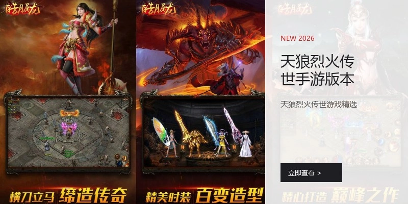 天狼烈火传世手游版本