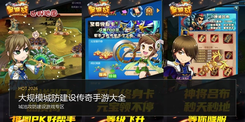 大规模城防建设传奇手游大全