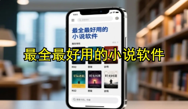 最全最好用的小说软件