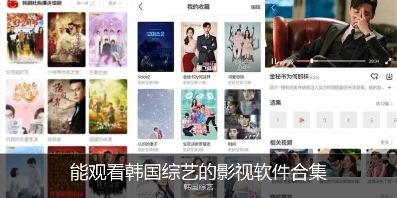 能观看韩国综艺的影视软件合集