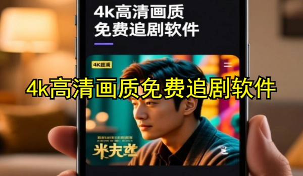 4k高清画质免费追剧软件