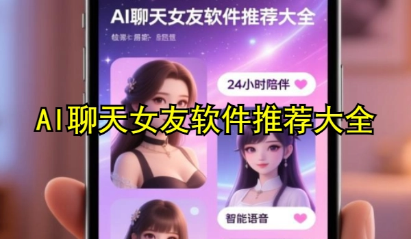 AI谈天女友软件推荐大全
