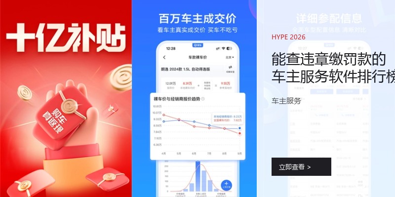 能查违章缴罚款的车主服务软件排行榜