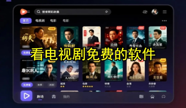 看电视剧免费的软件