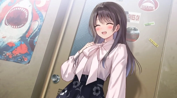 提早绽放的黑百合