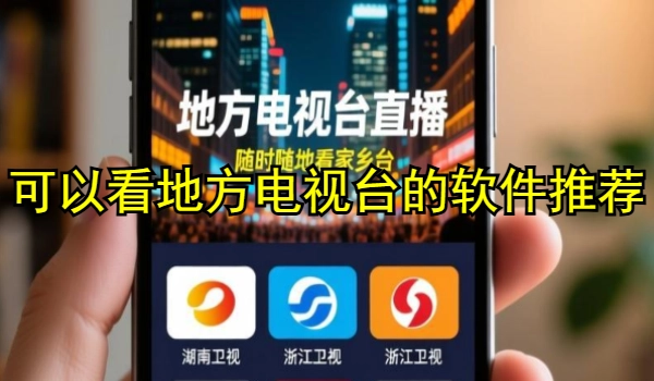 可以看地方电视台的软件推荐
