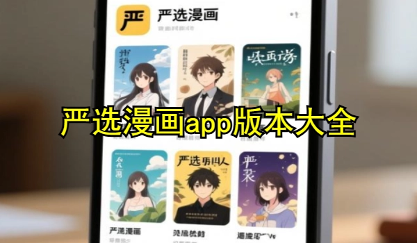 严选漫画app版本大全