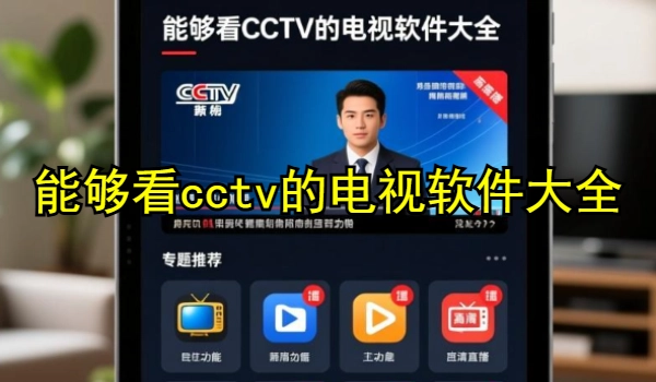 能够看cctv的电视软件大全