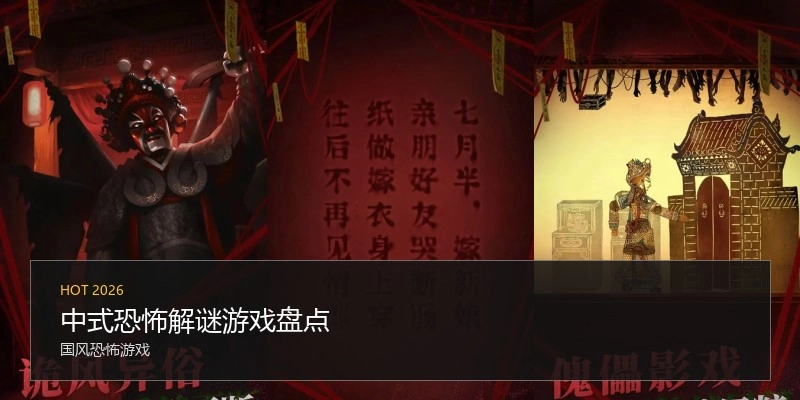 中式恐怖解谜游戏盘点