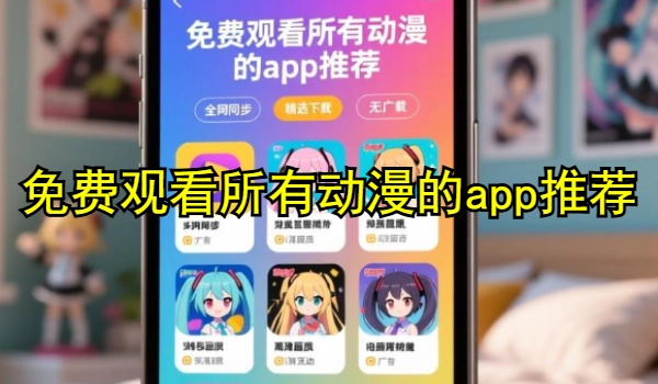 免费寓目所有动漫的app推荐