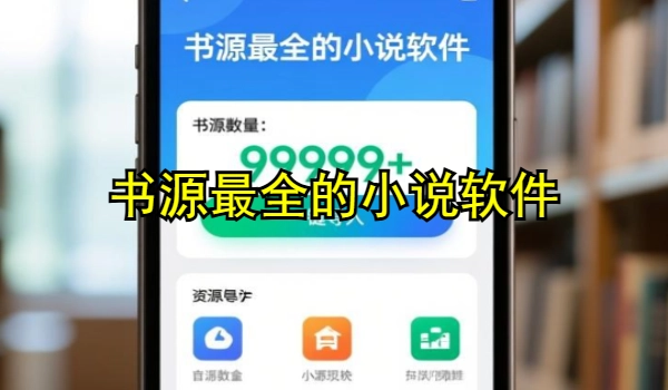 书源最全的小说软件