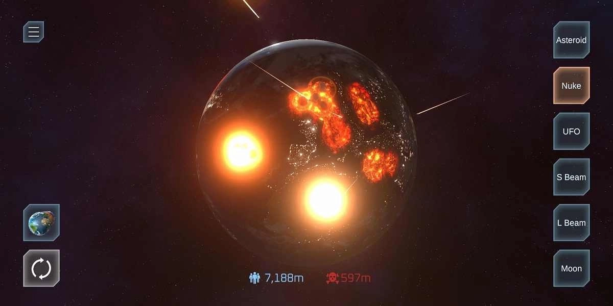 星球爆炸模拟器