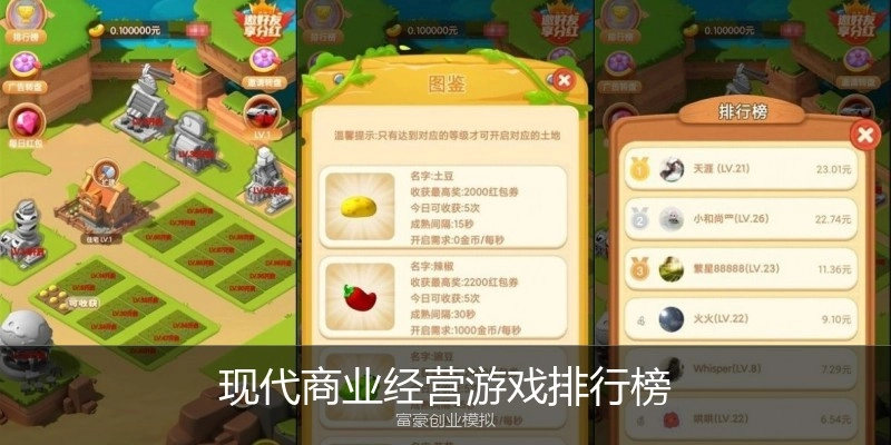 现代商业经营游戏排行榜