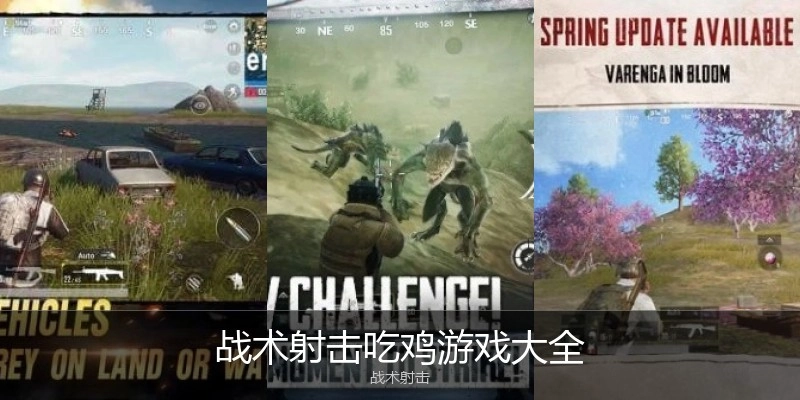 战术射击吃鸡游戏大全