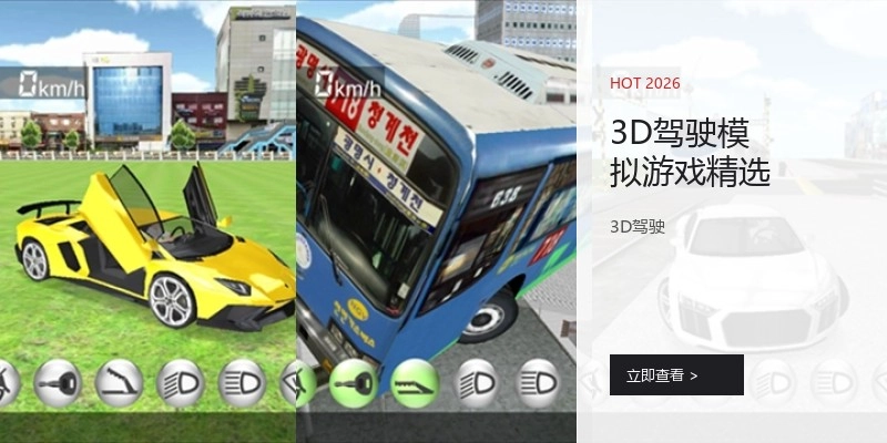 3D驾驶模拟游戏精选