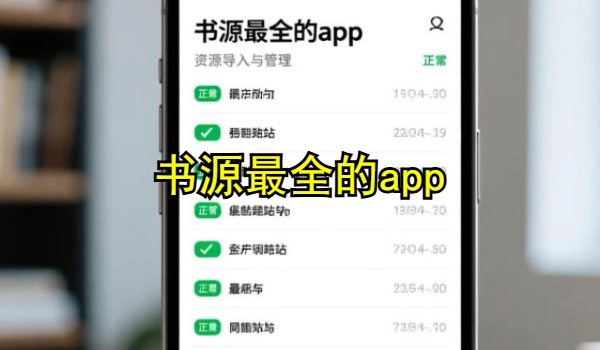 书源最全的app
