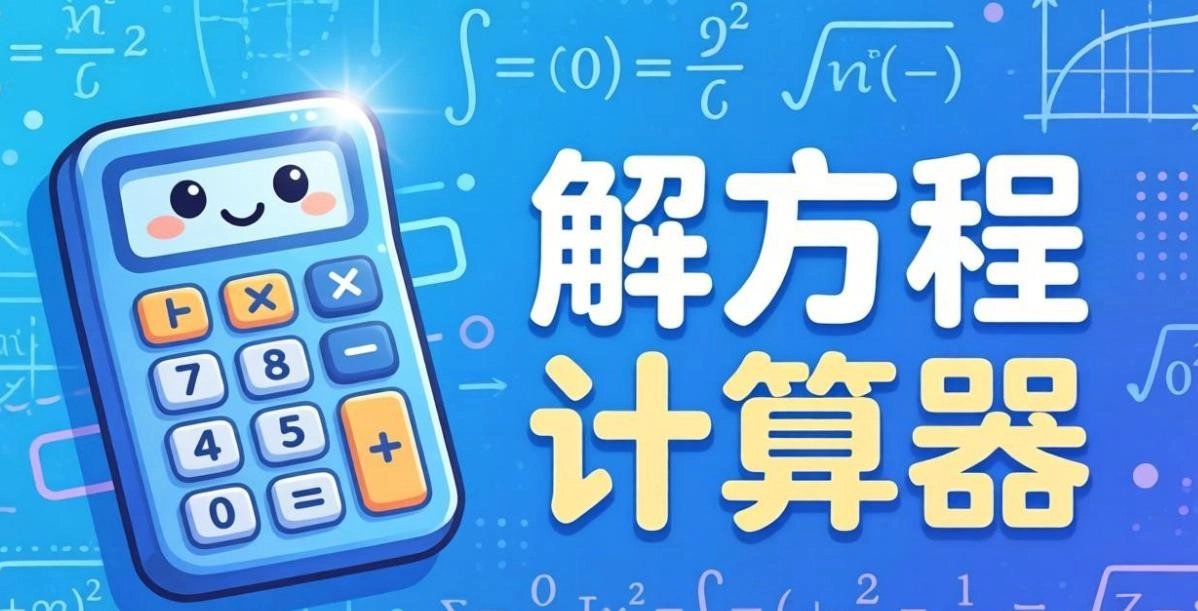 解方程计算器app大全