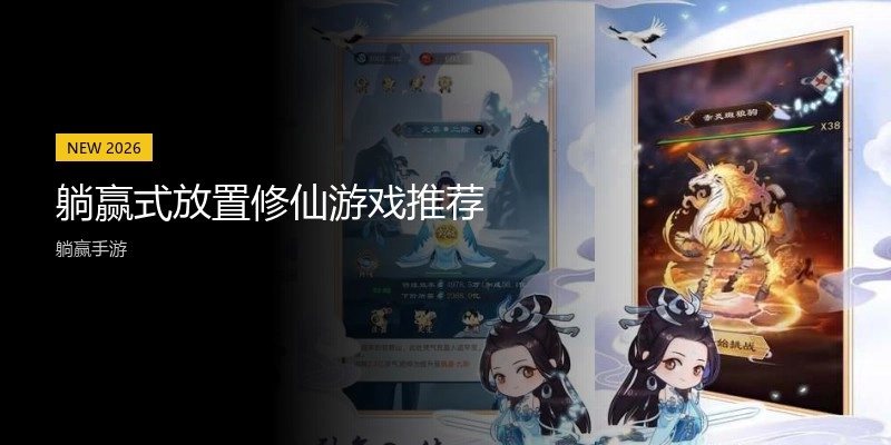 躺赢式放置修仙游戏推荐