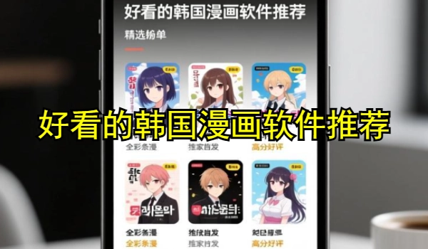 悦目的韩国漫画软件推荐