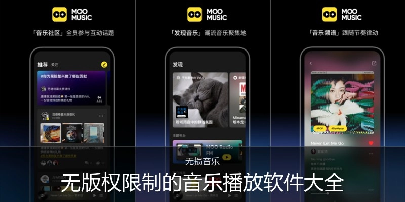 无版权限制的音乐播放软件大全