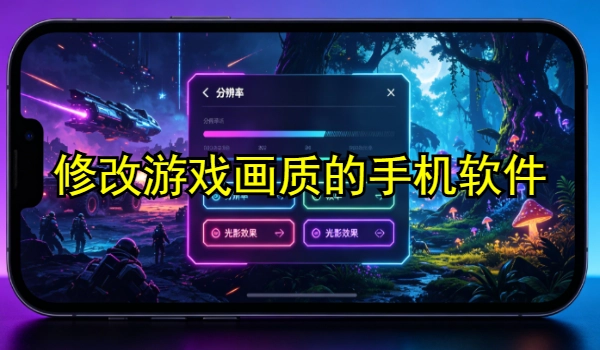 修改游戏画质的手机软件