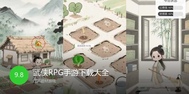 武侠RPG手游下载大全