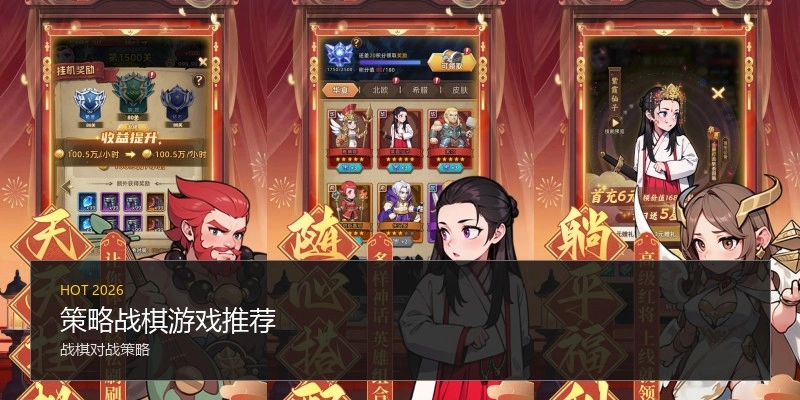 策略战棋游戏推荐