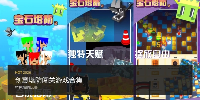 创意塔防闯关游戏合集