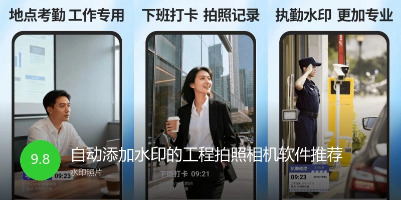 自动添加水印的工程拍照相机软件推荐