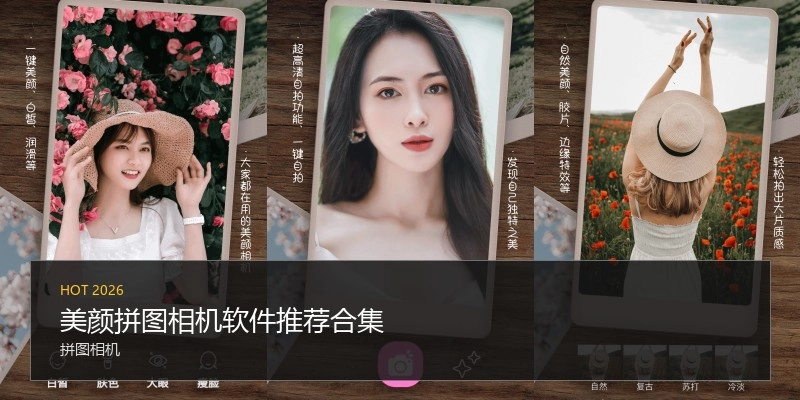 美颜拼图相机软件推荐合集