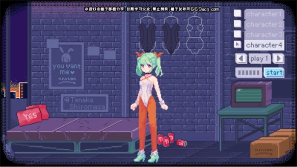 像素兔女郎(莉莉姆)游戏桃子移植下载