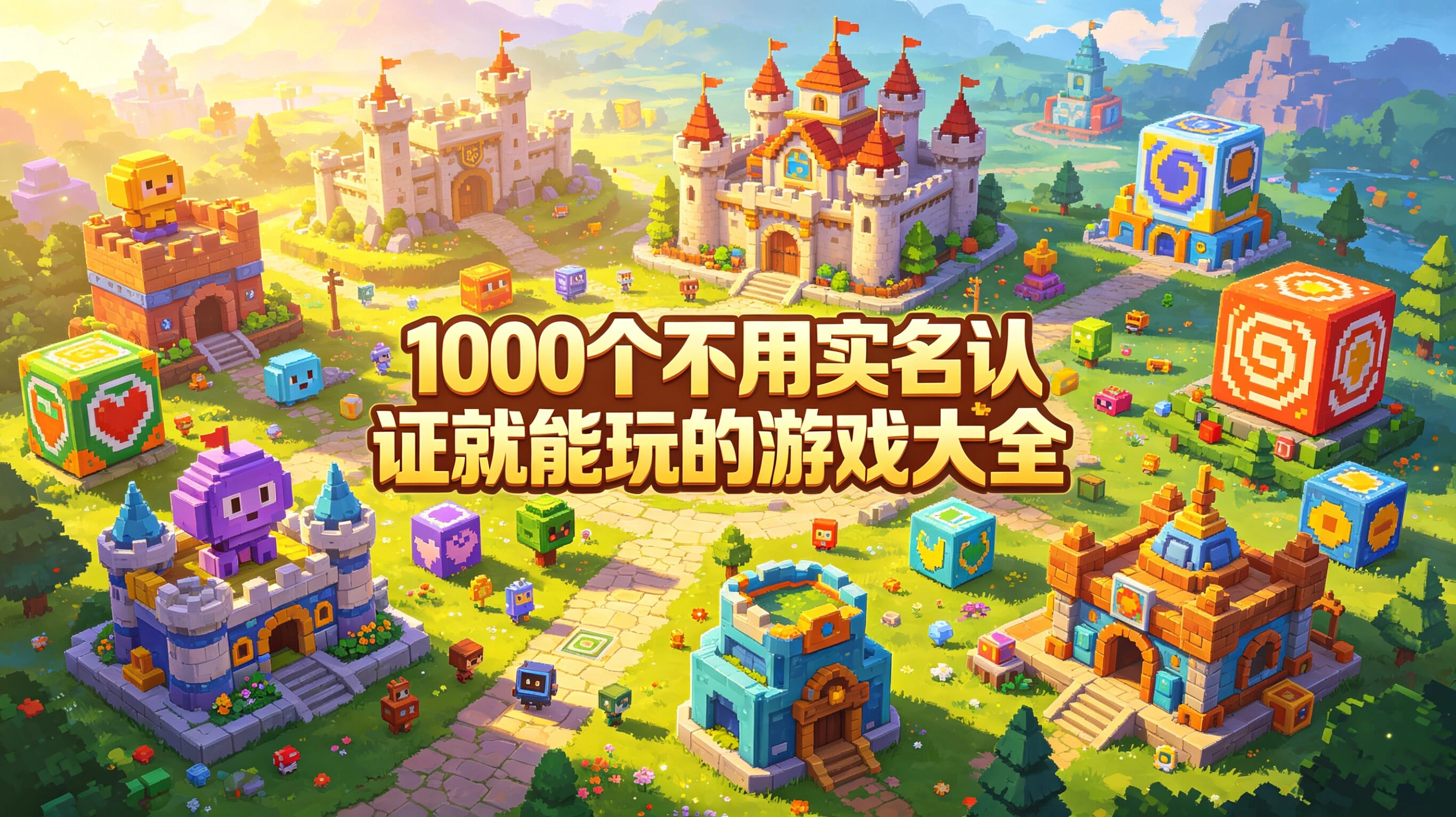 1000个不用实名认证就能玩的游戏大全