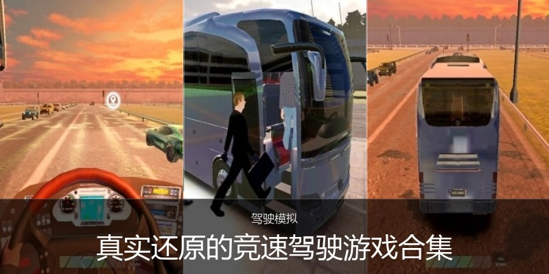 真实还原的竞速驾驶游戏合集