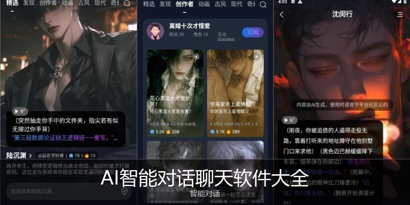 AI智能对话聊天软件大全