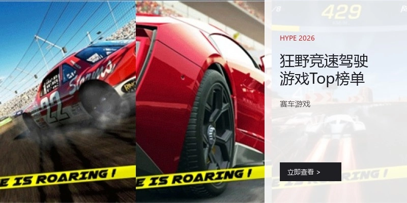 狂野竞速驾驶游戏Top榜单