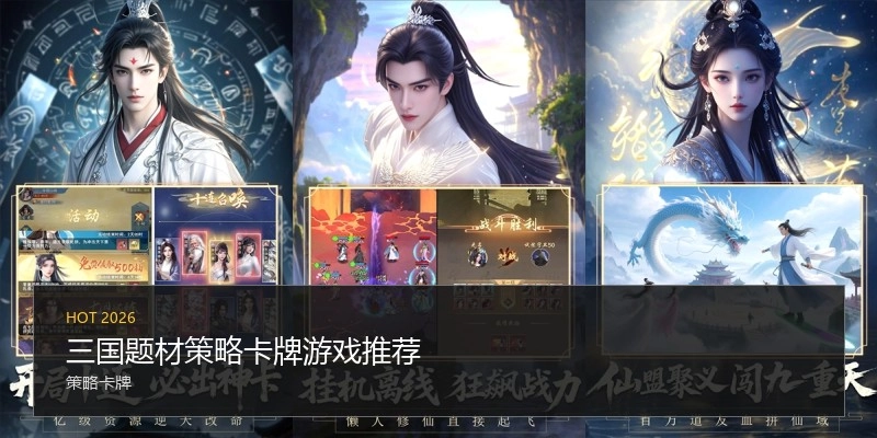 三国题材策略卡牌游戏推荐