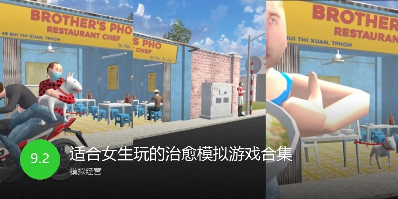 适合女生玩的治愈模拟游戏合集