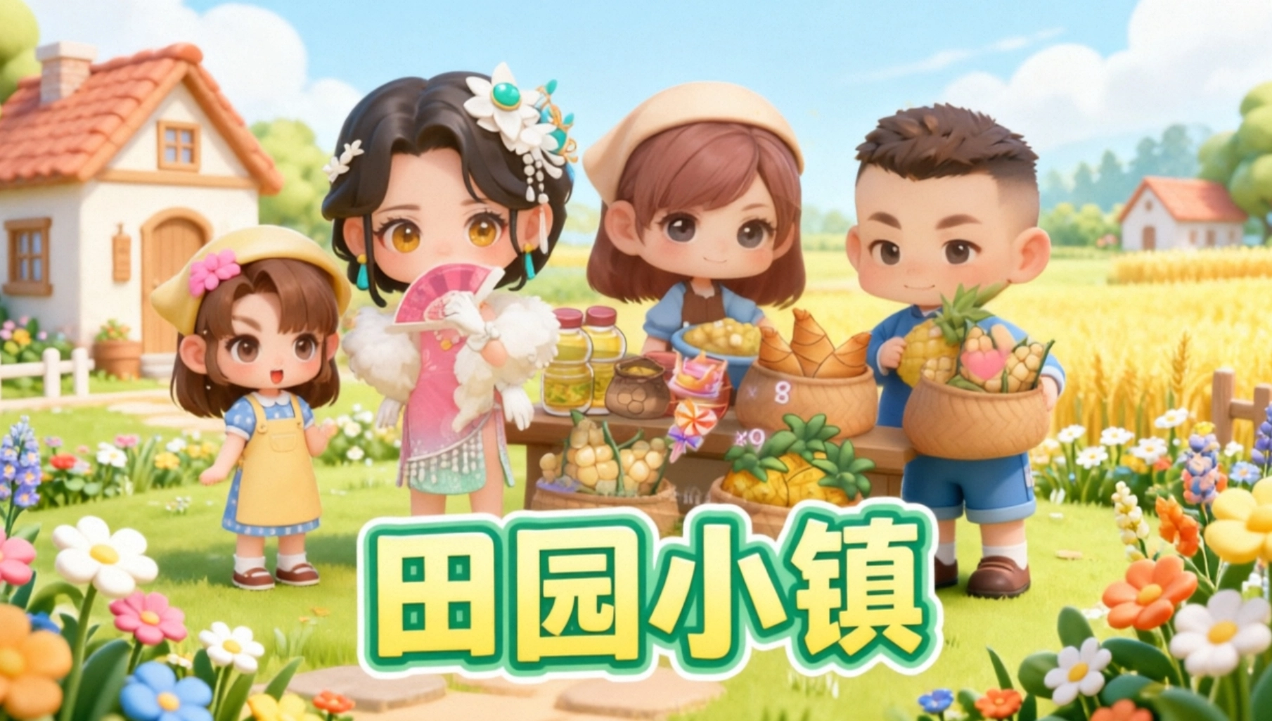 田园小镇手游合集