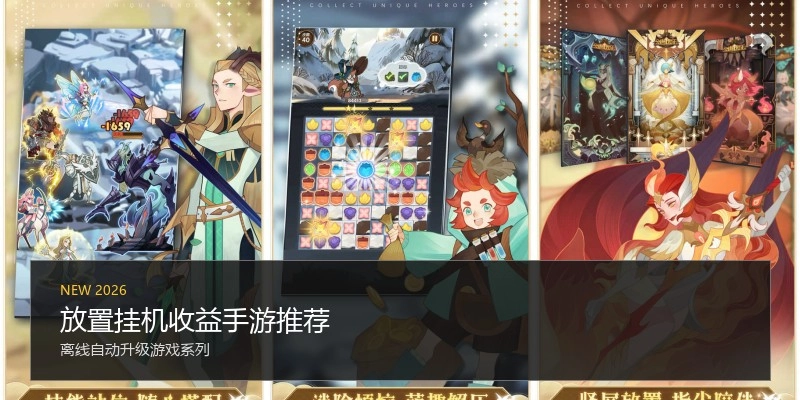 放置挂机收益手游推荐