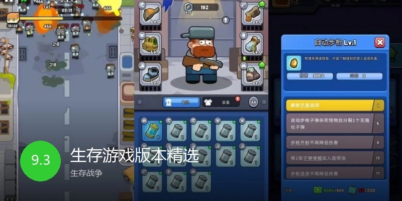 生存游戏版本精选