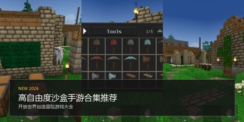 高自由度沙盒手游合集推荐