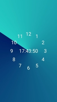 全屏时钟4